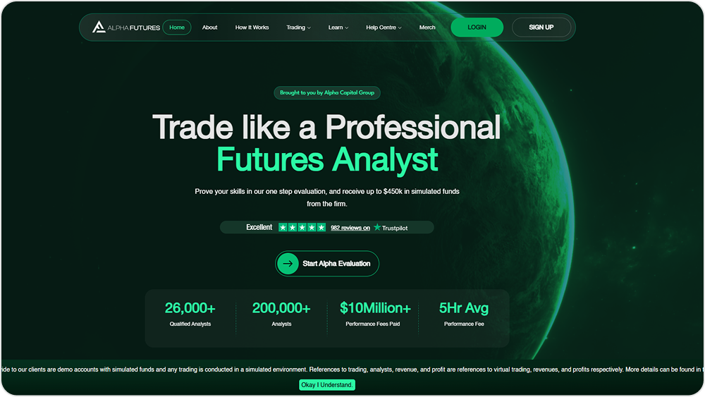 Alpha Futures hero