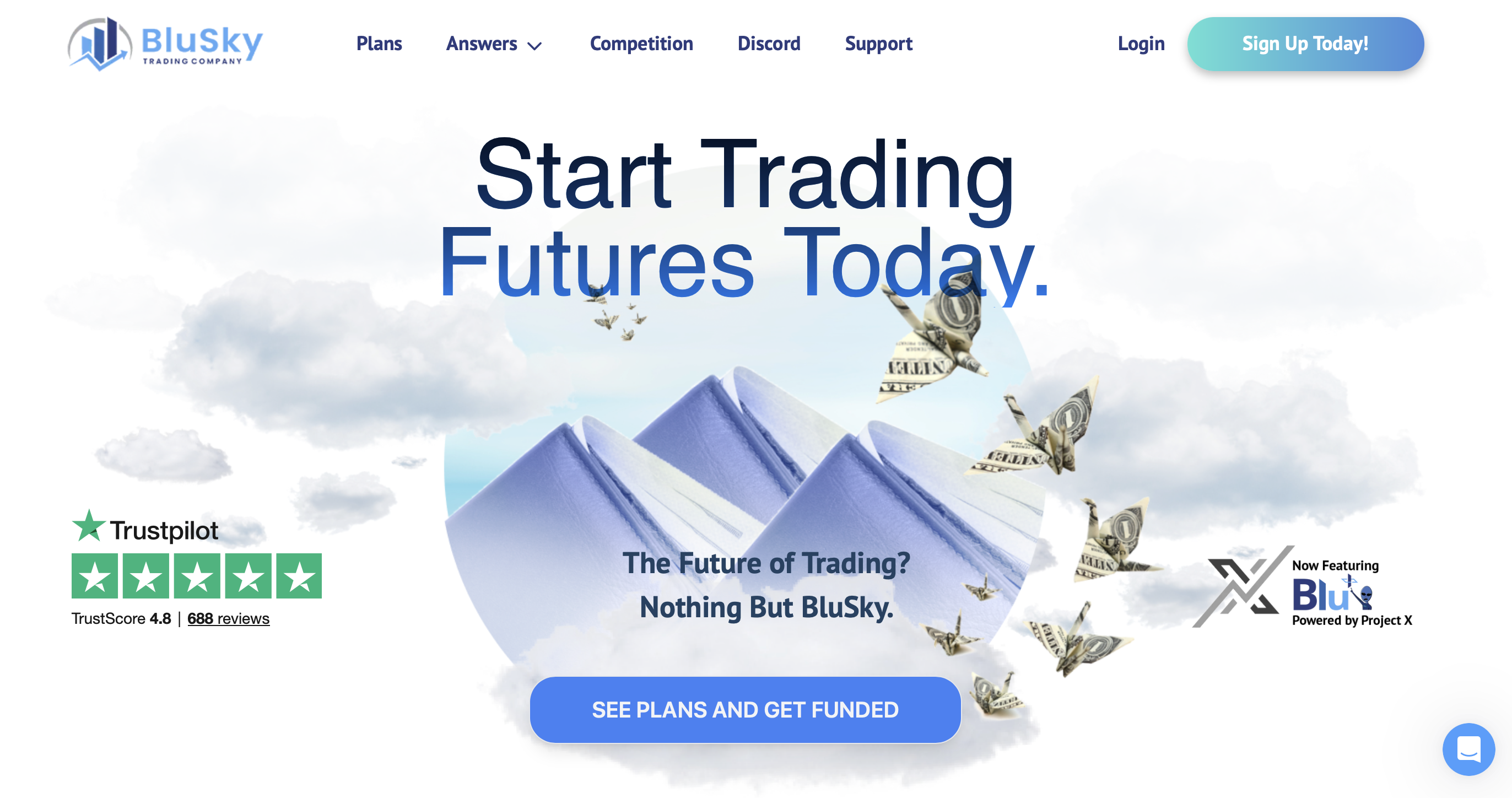 BluSky Trading Company hero