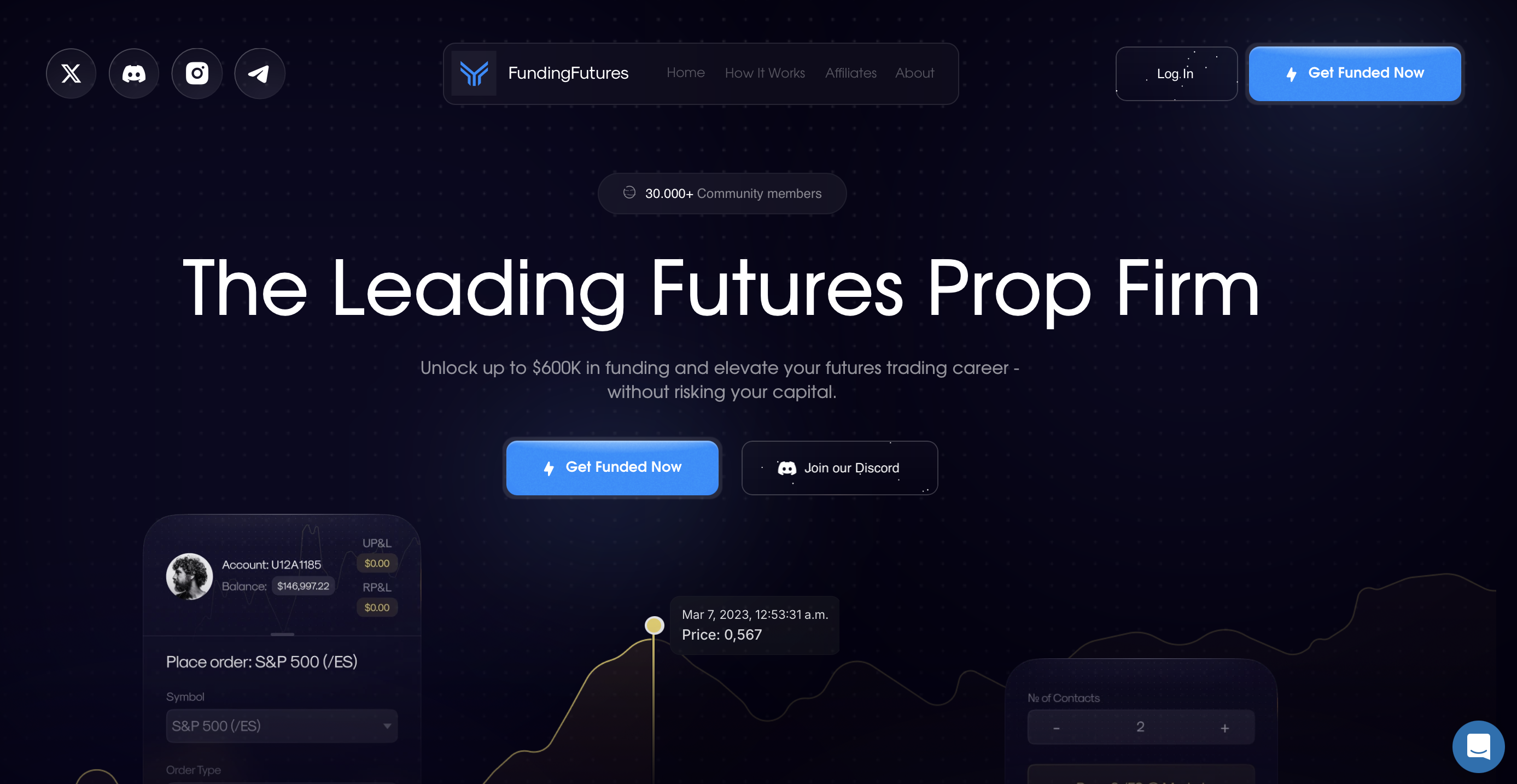 Funding Futures hero