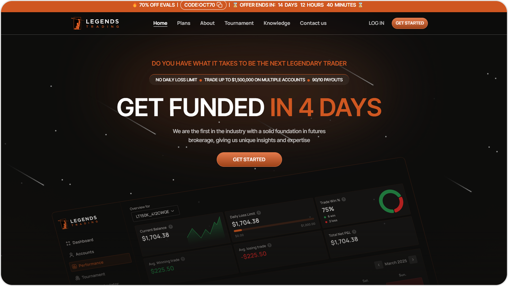 Legends Trading hero