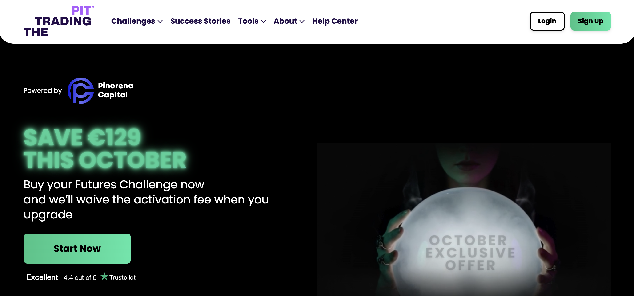 The Trading Pit hero